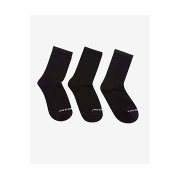 Skechers S212283-001 U 3 Pack Crew Cut Socks Siyah Unisex Çorap