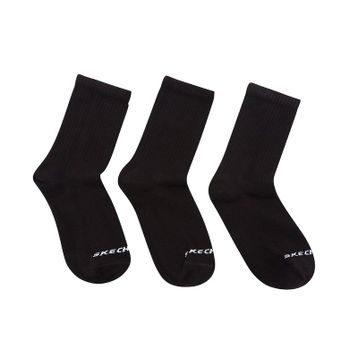 Skechers S212283-001 U 3 Pack Crew Cut Socks Siyah Unisex Çorap