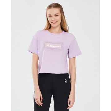 Skechers S221460-505 Mor Kadın T-shirt