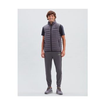 Skechers S222152-003 Mid Weight Fleece M Jogger Erkek Gri Günlük Stil Eşofman Altı