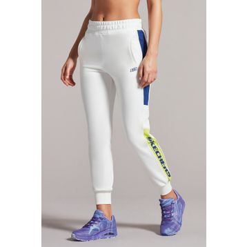 Skechers S231050-100 Kadın Beyaz Eşofman Altı