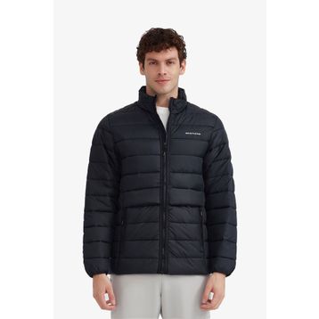 Skechers S231242-001 M Outerwear Padded Jacket Siyah Erkek Mont
