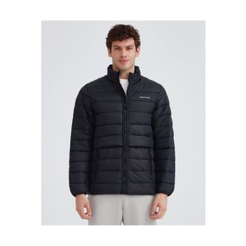 Skechers S231242-001 M Outerwear Padded Jacket Siyah Erkek Mont