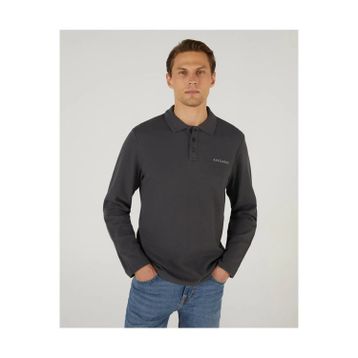 Skechers S242198-003 M Polo Casual Comfort Long Sleeve Polo Erkek Polo Tişört