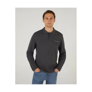 Skechers S242198-003 M Polo Casual Comfort Long Sleeve Polo Erkek Polo Tişört
