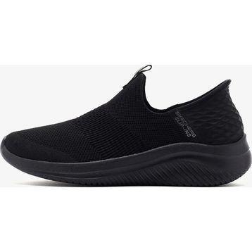 Skechers Slip-ins Ultra Flex 3.0 Cozy Streak 149708-BBK Black Siyah Kadın Spor Ayakkabı