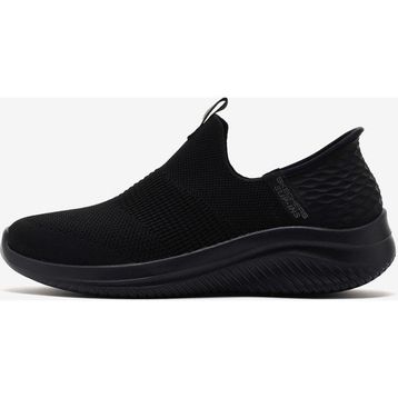 Skechers Slip-ins Ultra Flex 3.0 Cozy Streak 149708-BBK Black Siyah Kadın Spor Ayakkabı