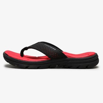 Skechers Supreme - Pool Days 92224L-BLK Siyah Erkek Çocuk Parmak Arası Terlik
