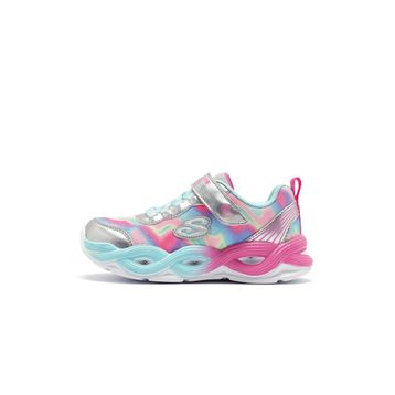 Skechers TWİSTY GLOW SORBET SWİRL Kız Çocuk Gs Çakıl Işıklı Spor Ayakkabı