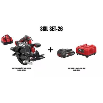 Skil XP 3571FA 2 Ah Akülü Daire Testere