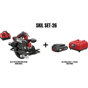 Skil XP 3571FA 2 Ah Akülü Daire Testere