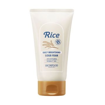 Skinfood Rice Daily Brightening Scrub Foam