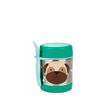 Skip Hop 2 Parça Köpek Paslanmaz Çelik Mama Saklama ve Taşıma Termosu
