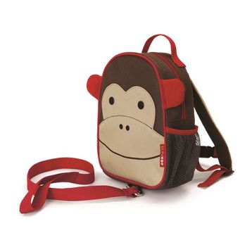 Skip Hop 212203 Zoo Maymun Emniyet Kemerli Sırt Çantası