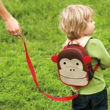 Skip Hop 212203 Zoo Maymun Emniyet Kemerli Sırt Çantası