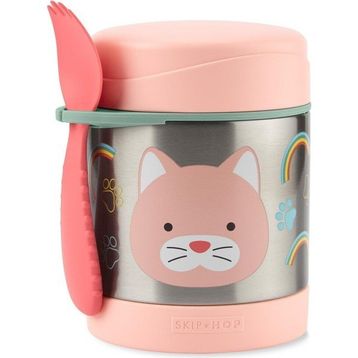 Skip Hop Zoo 325 ml Kedi Paslanmaz Çelik Termos