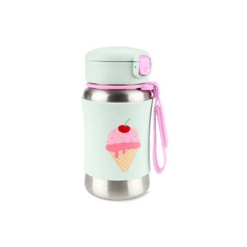 Skip Hop Zoo 350 ml Dondurma Pipetli Paslanmaz Çelik Suluk