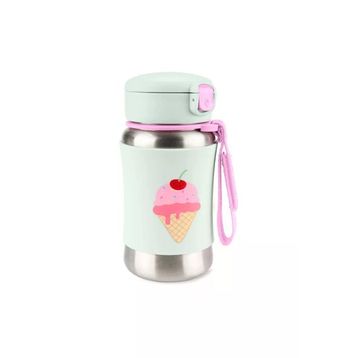 Skip Hop Zoo 350 ml Dondurma Pipetli Paslanmaz Çelik Suluk