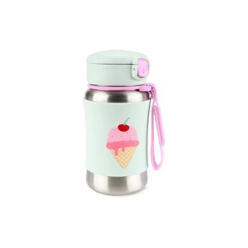 Skip Hop Zoo 350 ml Dondurma Pipetli Paslanmaz Çelik Suluk
