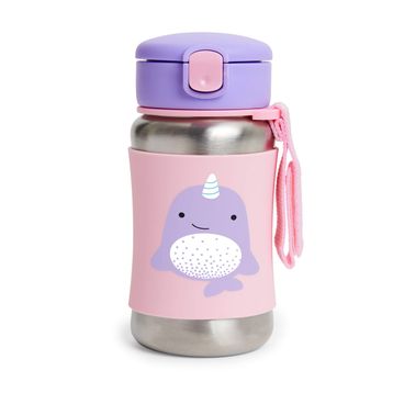 Skip Hop Zoo Paslanmaz Çelik Narwhal Pipetli Suluk