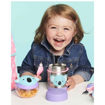 Skip Hop Zoo Paslanmaz Çelik Termos Çerez Kabı Koala Seti