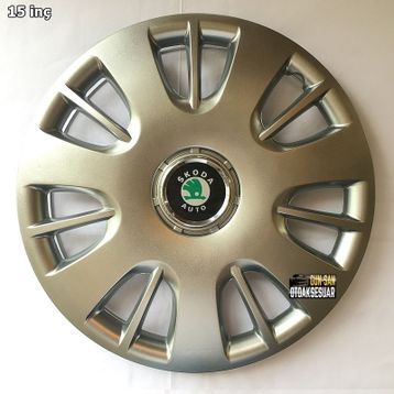 Skoda 312 15 inç 4 Adet Jant Kapağı