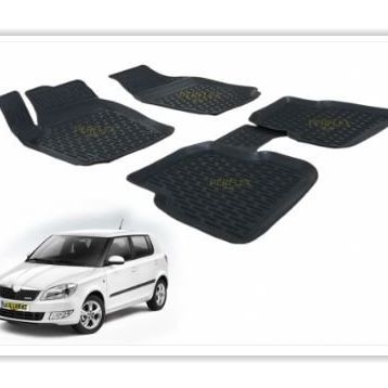 Skoda Fabia 3D Havuzlu Paspas
