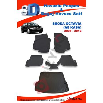 Skoda Octavia A5 2005-2012 Bagaj Havuzu