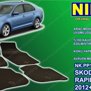 Skoda Rapid 2012 Sonrası Paspas