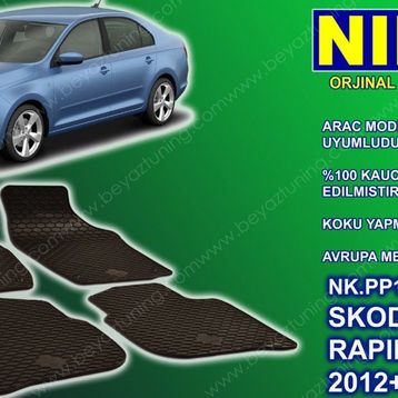 Skoda Rapid 2012 Sonrası Paspas