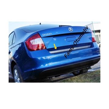 Skoda Rapid 2012 Üzeri Krom Bagaj Alt Çıtası