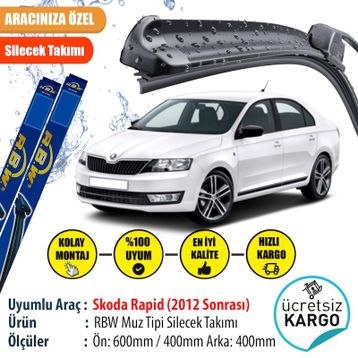 Skoda Rapid 2013-2016 Silecek Takımı