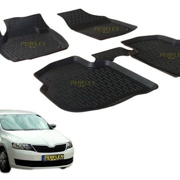 Skoda Rapid 3D Havuzlu Paspas