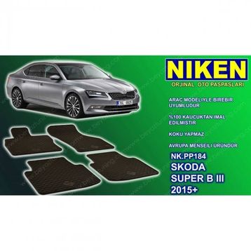 Skoda Super B 2015 Sonrası Paspas