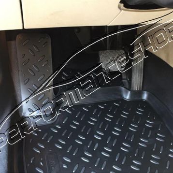 Skoda SuperB 2014 Model 3D Havuzlu Paspas
