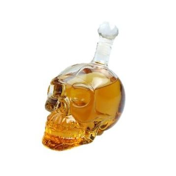 Skygo Crystal Head Kuru Kafa 350 ml Cam Şişe