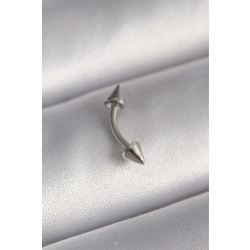 Skygo TJ-PR1362 316L Çelik Gümüş Renk Çivi Model Piercing