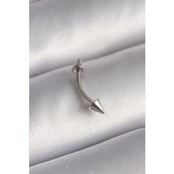 Skygo TJ-PR1364 316L Çelik Gümüş Renk Çivi Model Piercing