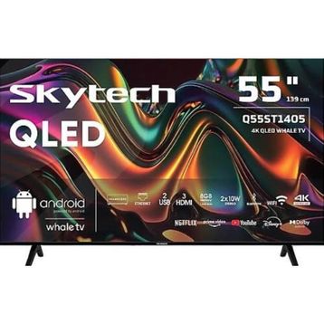 Skytech Q55ST3405 55 inç 139 Ekran 4K Ultra HD Android QLED TV