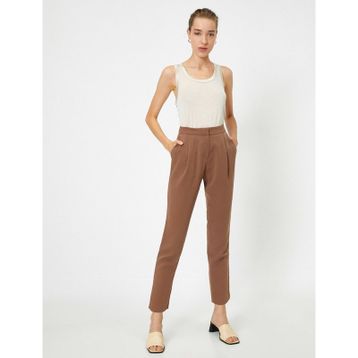 Slash Butik Yüksek Bel Havuç Kadın Pantolon