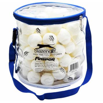 Slazenger 6100 100'lü Masa Tenisi Antrenman Topu Beyaz