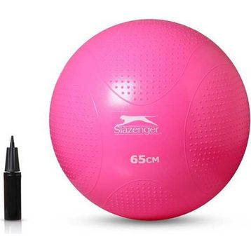Slazenger 65 cm Anti-Burst Gymball Fuşya Unisex Pilates Topu