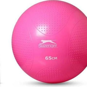 Slazenger 65 cm Anti-Burst Gymball Fuşya Unisex Pilates Topu