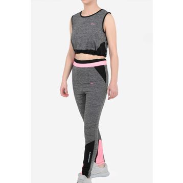 Slazenger Desi Koyu Gri Kız Çocuk Tayt Takım