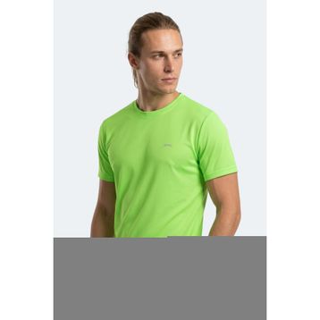Slazenger HAUNTED I Erkek Neon Yeşil Tişört