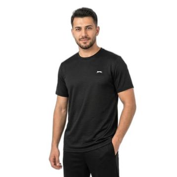 Slazenger KAYDA Erkek Siyah Tişört