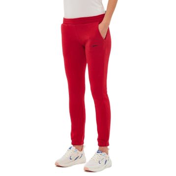 Slazenger Kevork Cepli Dar Paça Kırmızı Kadın Eşofman Altı