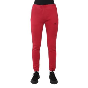 Slazenger Kevork Cepli Dar Paça Kırmızı Kadın Eşofman Altı