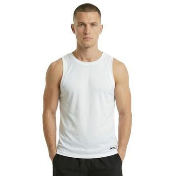 Slazenger Korba Erkek Kolsuz Beyaz Tişört