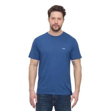 Slazenger KRATER İndigo Erkek Tişört
